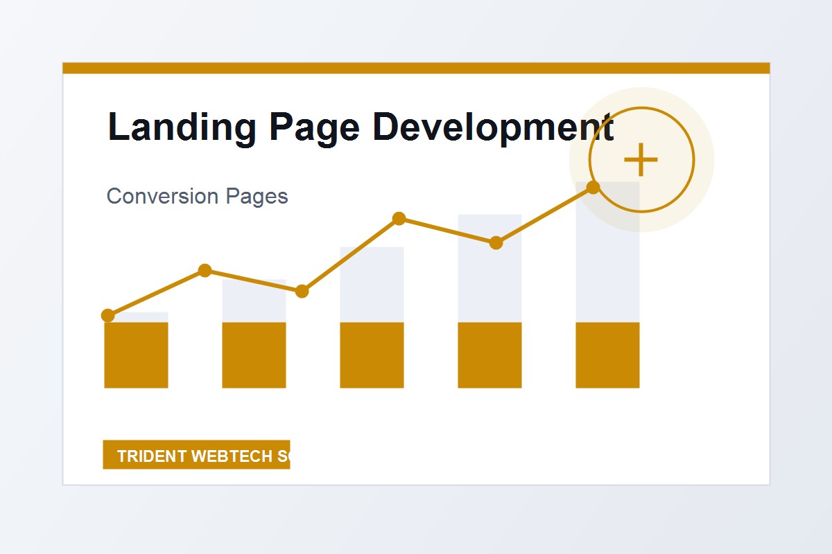 Landing Page Development professional service visual for international market positioning