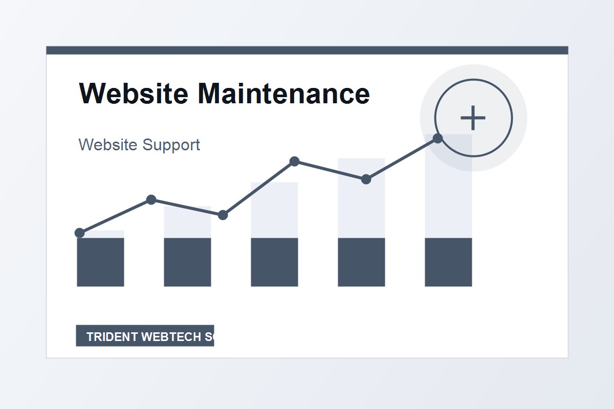 Website Maintenance professional service visual for international market positioning