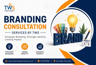 Branding consultation services by TWS with strategic branding and brand identity design